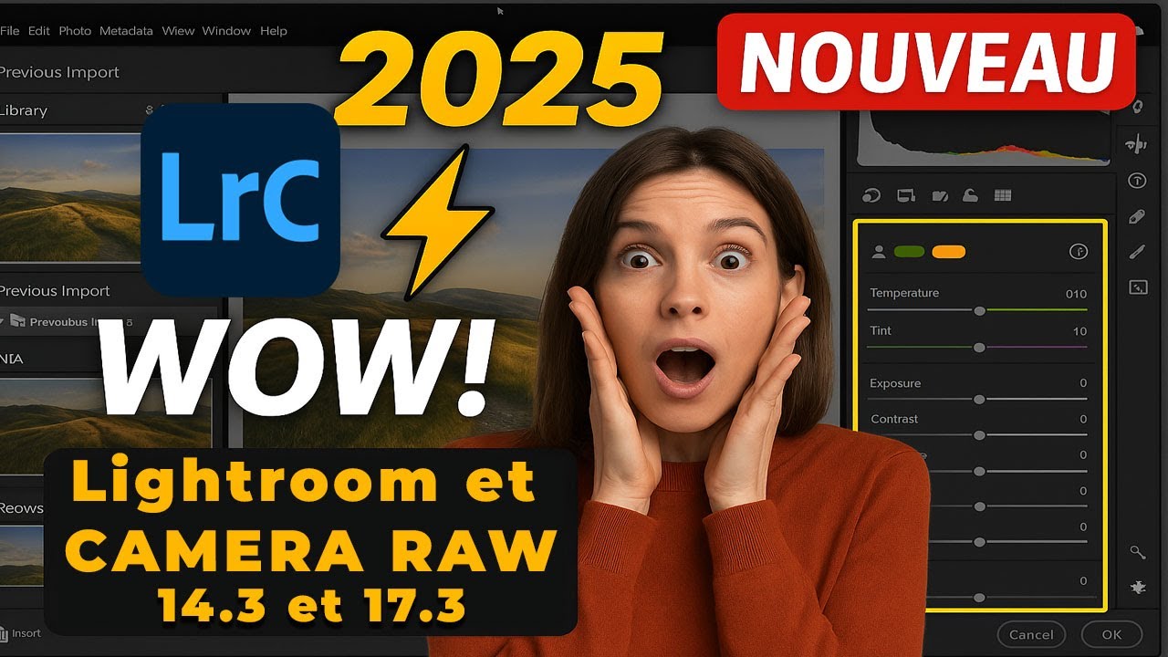 Nouveautés Lightroom Classic 14.3 et ACR : Les MISES À JOUR qui vont changer mon flux de travail !