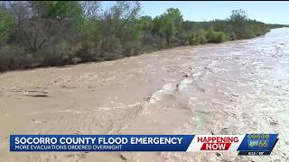 Rising Rio Grande prompts evacuations and road closures in Socorro County