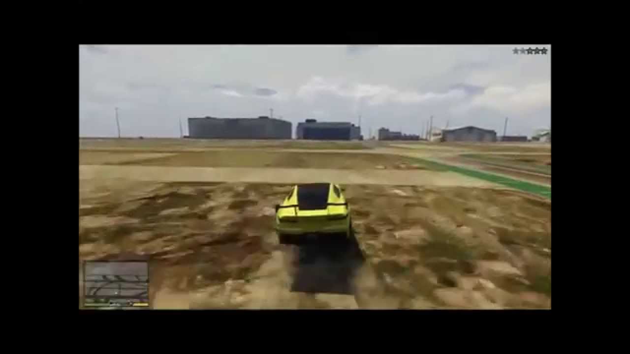 GTA V 5 STAR AIRPORT RAMPAGE!!!!!