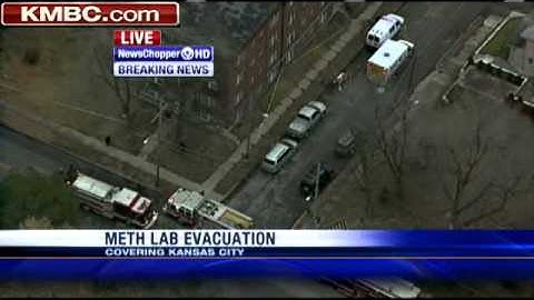 Apartments Evacuated After Meth Lab Search