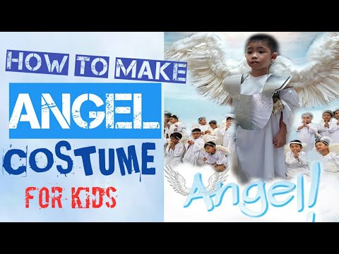Video: How To Make An Angel Costume