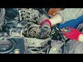 BMW MINI R55 JCW timing chain replacement　R55 JCW タイミングチェーン交換風景