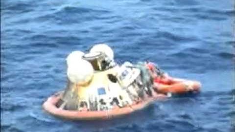 Apollo 11  Command Module Splashdown