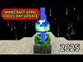 Minecraft April Fool's Day Update 2025