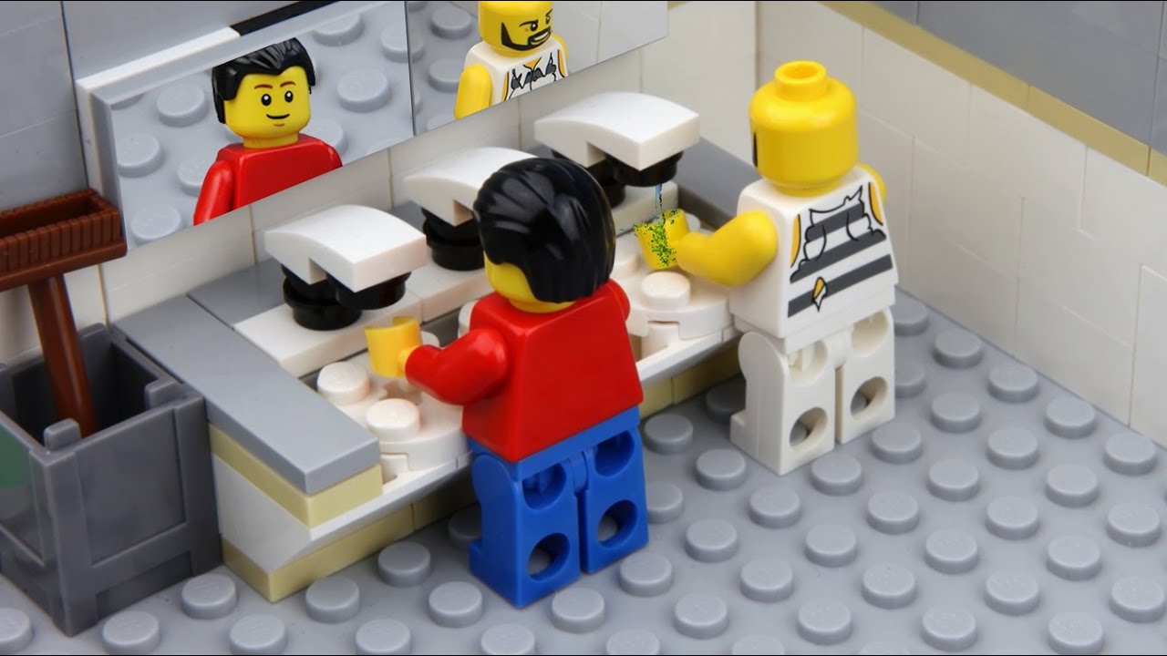 Lego Toilet Fail - Unlucky Lego Man - YouTube