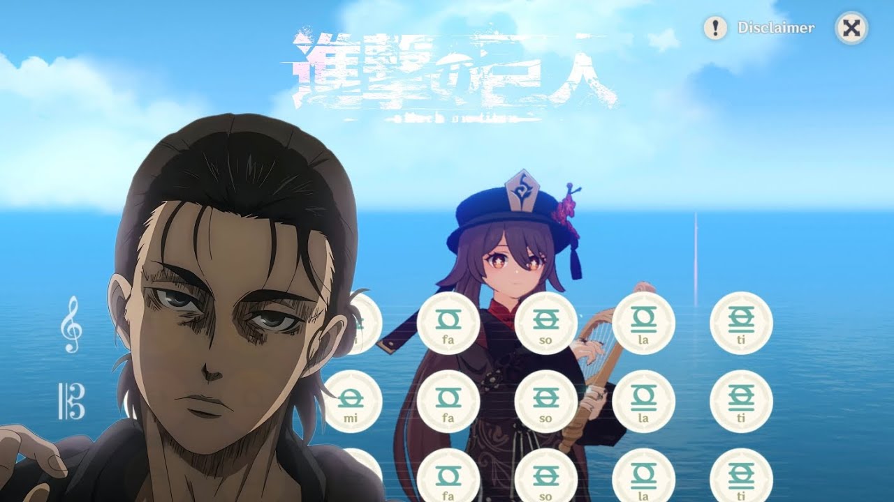 Genshin Lyre Boku No Sensou/My War [Full] - Attack On Titan Opening 6