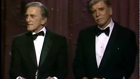 Robert Benton and Peter Shaffer winning Writing Os...