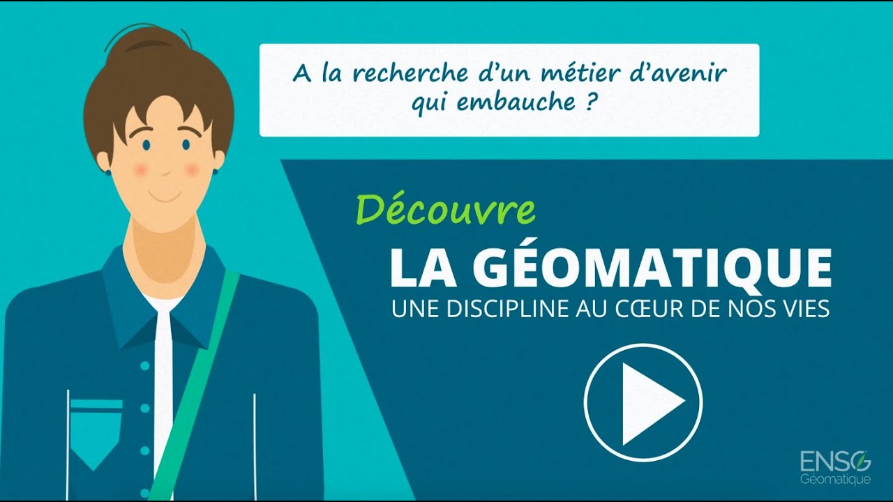 La géomatique, une discipline au coeur de nos vies