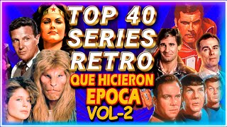 TOP 40 SERIES RETRO: 60s 70s y 80s