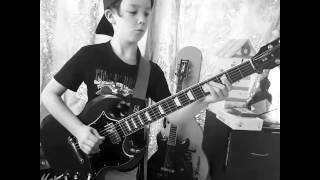 You Shook Me All Night Long Solo 7 Year Old Taj Farrant