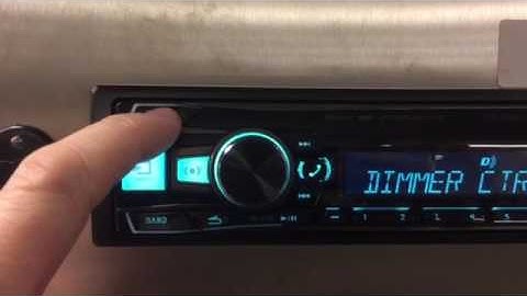 Alpine UTE-93DAB demo mode off