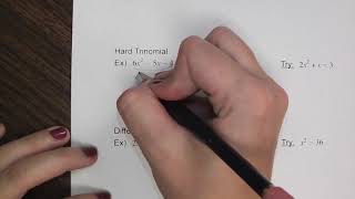 Algebra II - Factoring Cheat Sheet