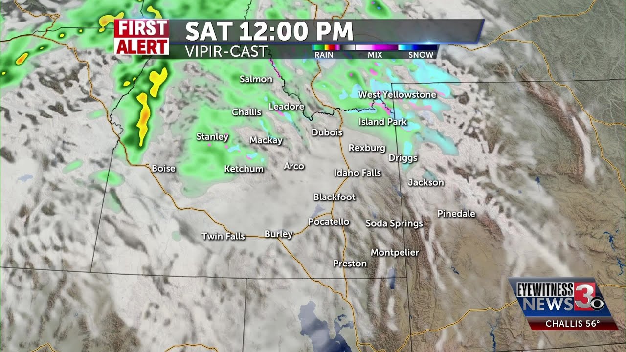 This weekend we’ll see winds and scattered showers - YouTube
