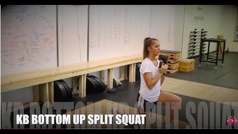 KB BOTTOM UP SPLIT SQUAT