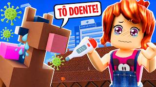 MEU CAVALO ESTÁ DOENTE NO ROBLOX! (Horsepital)