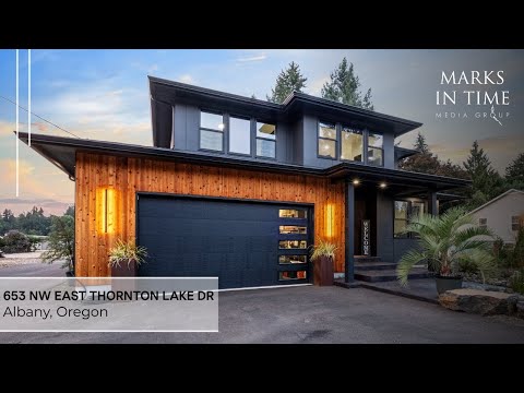 653 NW East Thornton Lake Dr, Albany, OR home video tour