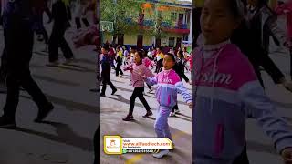 School Principal Leads 500+ Students in the Most Energetic Morning Dance!