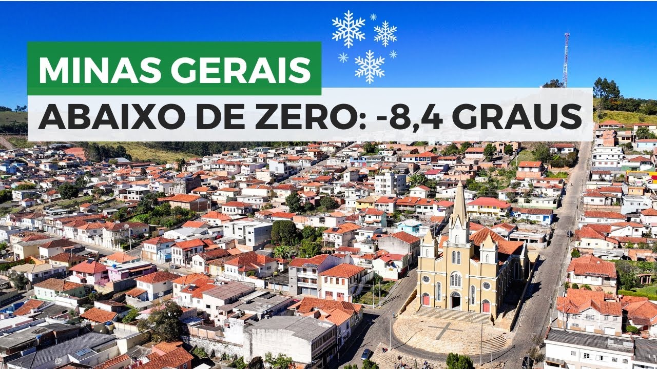 Como é a vida em uma cidade gelada de Minas Gerais?