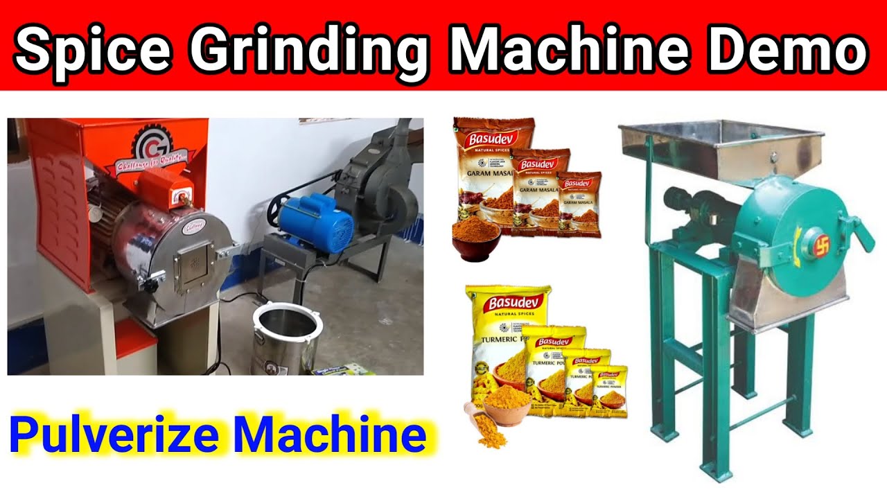 garam masala grinder machine