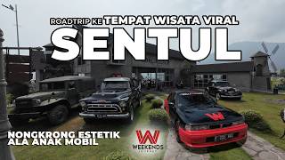 Roadtrip ke Tempat Wisata Viral Valley Market dan Curug Putri Sentul Bogor - Part 1