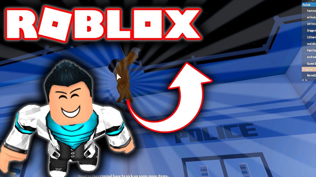 How To Get On Top Of The Police Station With No Key Card Roblox Jailbreak Youtube - roblox key card