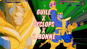 Guile x Cyclops x T. Bonne | Marvel vs Capcom 2
