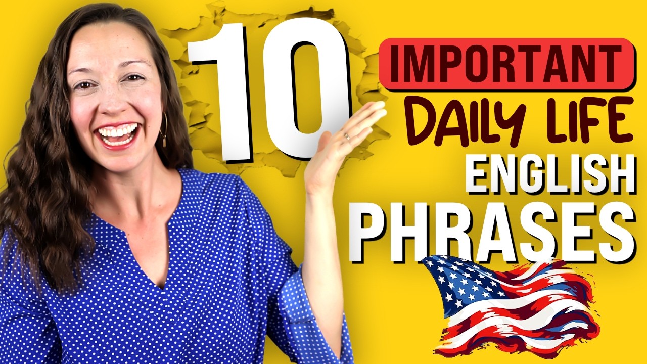 I use this vocabulary every day