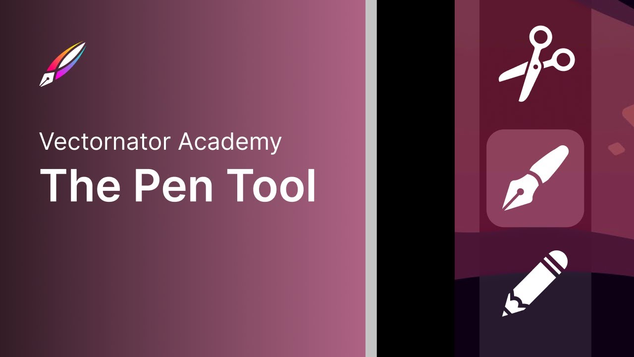 The Pen Tool | Vectornator Academy (iPad) - YouTube