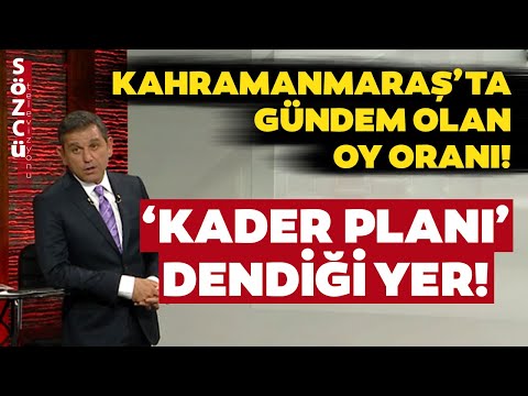 Deprem’in Vurduğu Kahramanmaraş’ta Erdoğan'ın Oy Oranı Gündem Oldu!