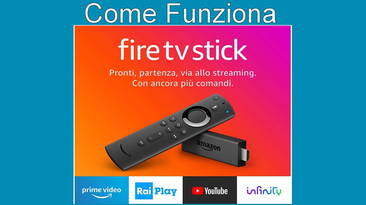 Fire TV Stick con telecomando vocale Alexa Installiamolo - YouTube