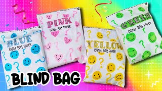 Blind bags paper Unboxing Compilation 🌈 COLOR EDITION! | ASMR + Tokyo Treat