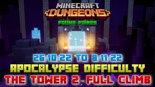 Información The Tower 2 [Apocalypse] Full Climb, Guide & Strategy, Minecraft Dungeons Fauna Faire Guía