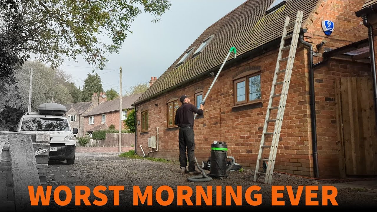 A series of unfortunate events - Clearing gutters