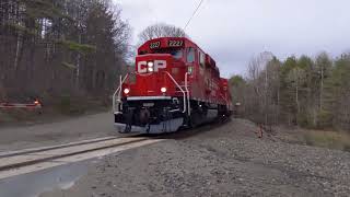 Canadian Pacific's Brand New Tec Train on the Canadian Mainline