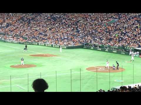 巨人 亀井センター前ヒット〜2018年9月13日巨人対ヤクルト