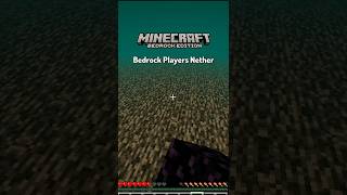 Bedrock Players Problems🤧 @STEEL-WING  #minecraft   #minecraftpe