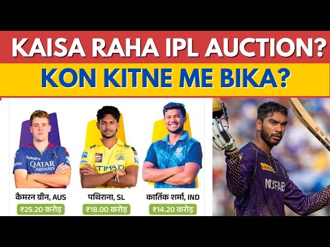 IPL Auction 2026 Full Detail || What Happened In IPL Auction 2026