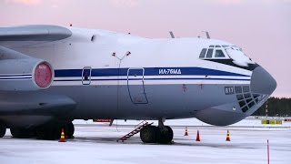 4K - Ilyushin Il-76 Ra-78817 On Stand At Oulu Efou