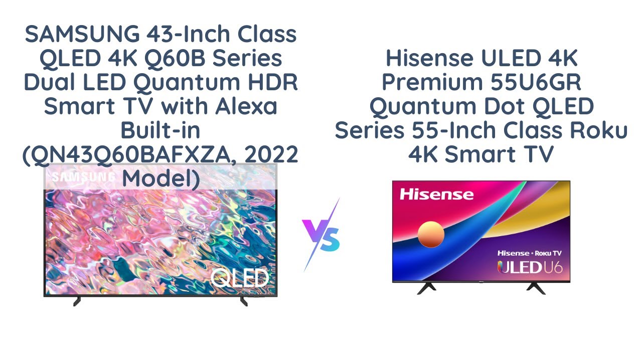  Hisense ULED 4K Premium 55U6GR Quantum Dot QLED Series