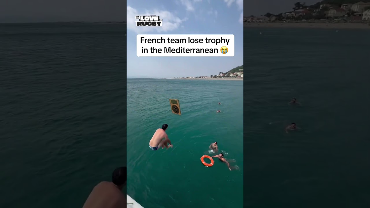 Celebrations for Sporting Club Leucate might have gone a bit too far 😂