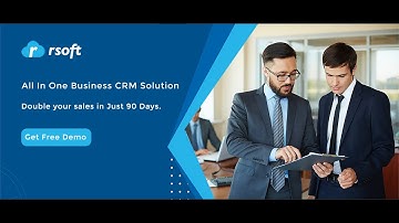 All in One Business CRM Solution | RSoft CRM | Get Started With Free Demo