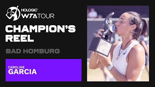 Champion Caroline Garcia GREATNESS in Bad Homburg! 🏆