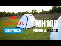 รีวิว QUECHUA MH100 FRESH & BLACK