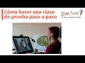 Ser profesor online: Cómo hacer una clase de prueba