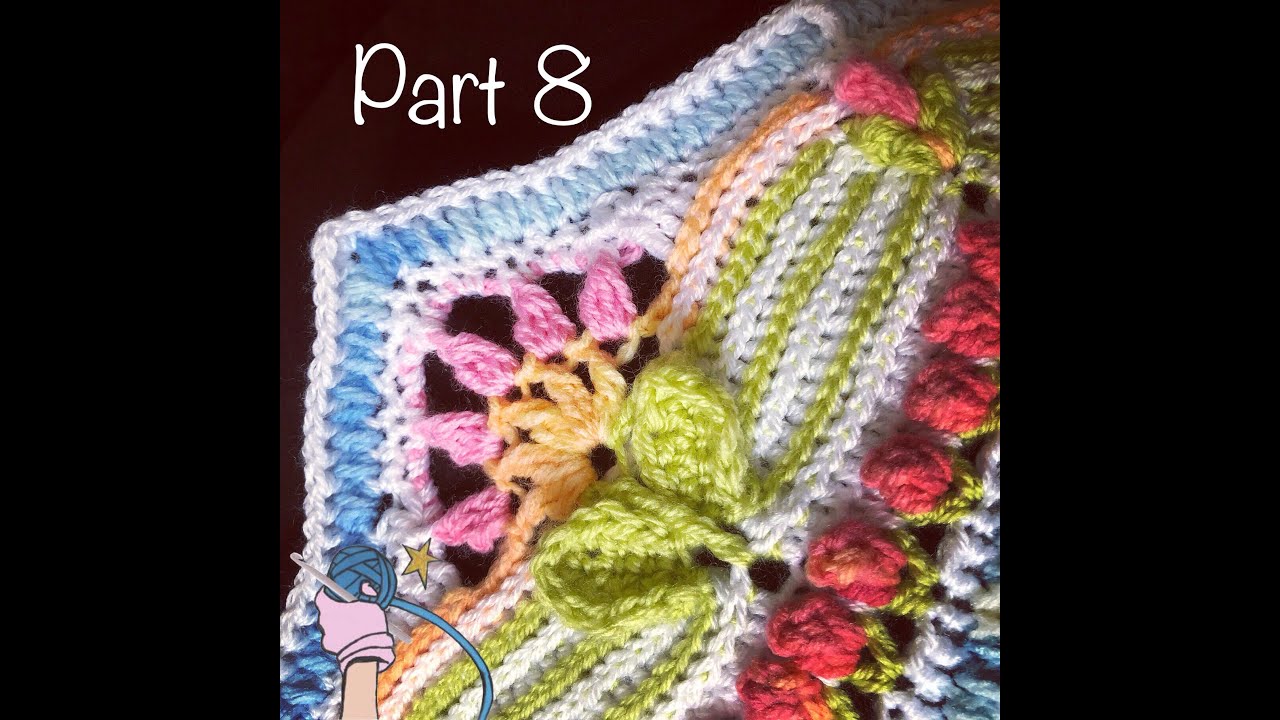 Crochet Spring Fling Garden Part 8 (Rnds 41-45)