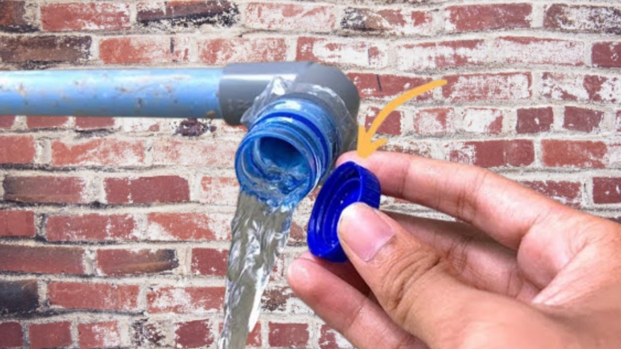 Unexpected Bottle Caps!! How to make pipe caps using bottle caps YouTube