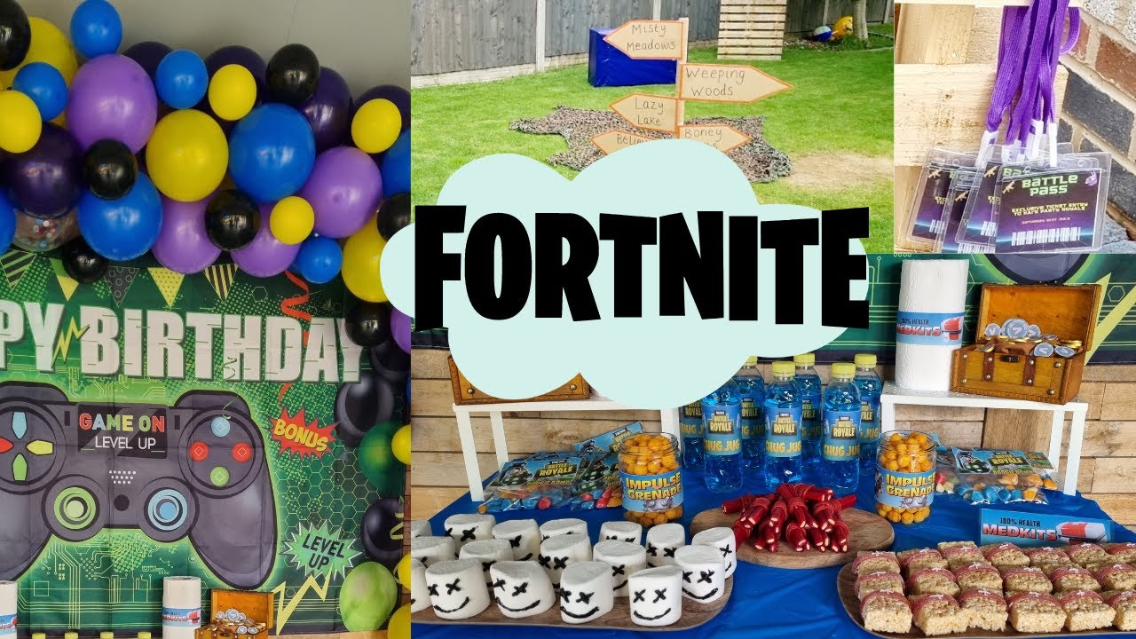 Fortnite Birthday Party Ideas, Photo 5 of 9