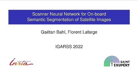 [IGARSS 2022] Scanner Neural Network for Onboard Semantic Segmentation of Satellite Images