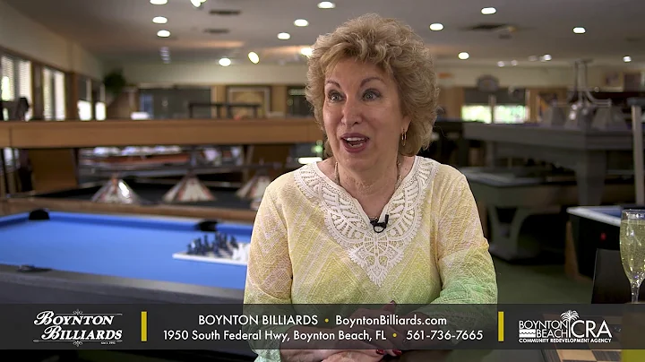 Deborah Corvey talks about Boynton Billiards