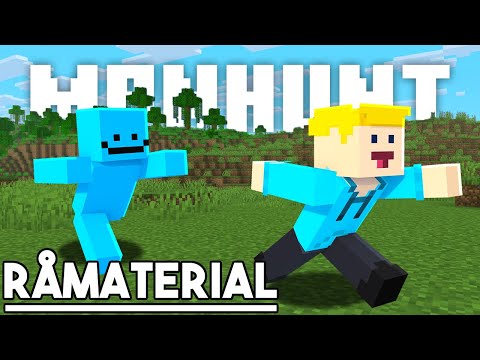 Råmaterial - Minecraft Manhunt Mot Ett PVP Proffs